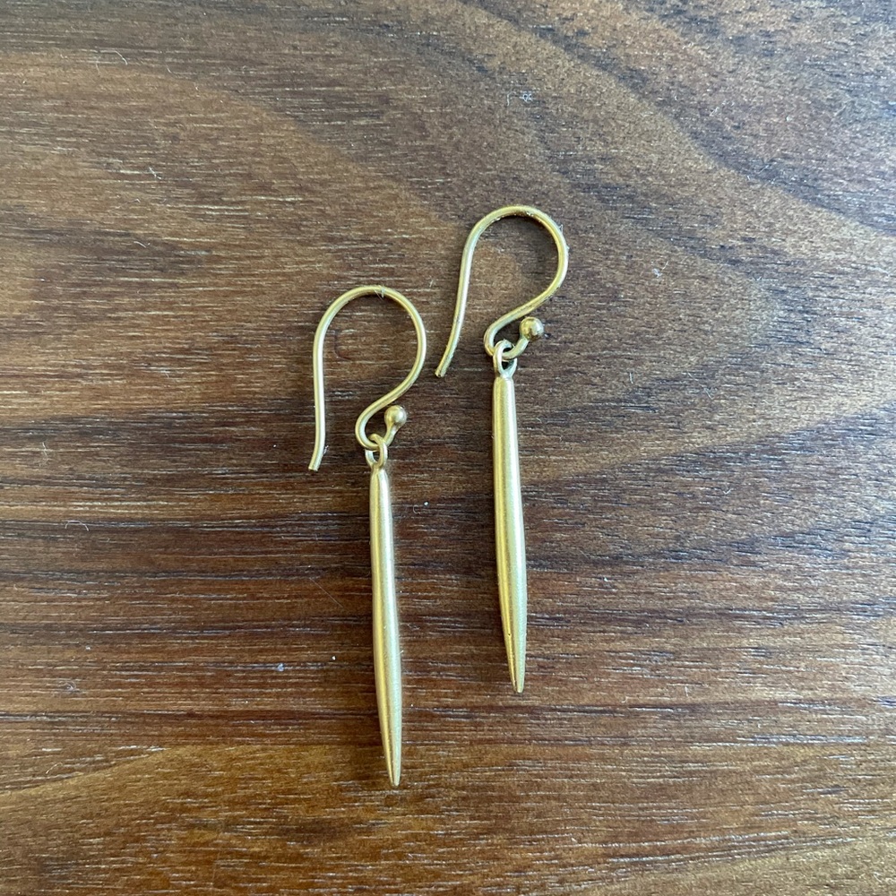 Gold Drop earrings